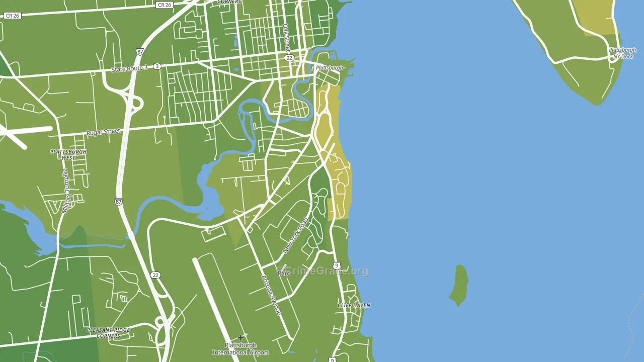 12903, NY Map of Vehicle Theft Rates