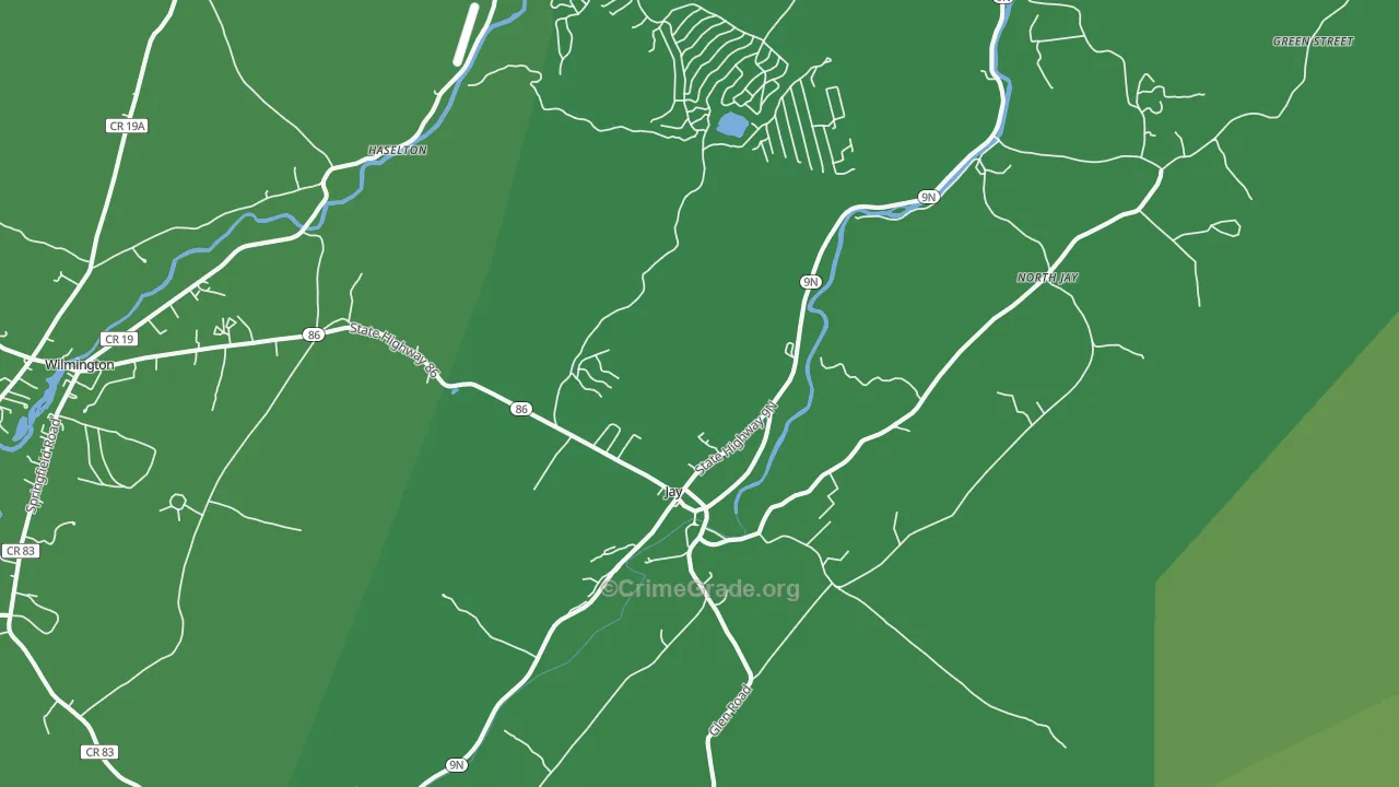 12941, NY Map of Vehicle Theft Rates