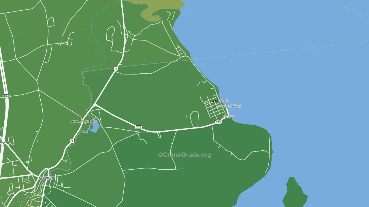 12975, NY Map of Vehicle Theft Rates