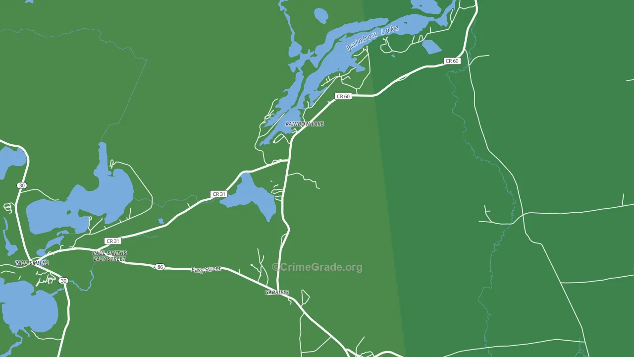 12976, NY Map of Vehicle Theft Rates