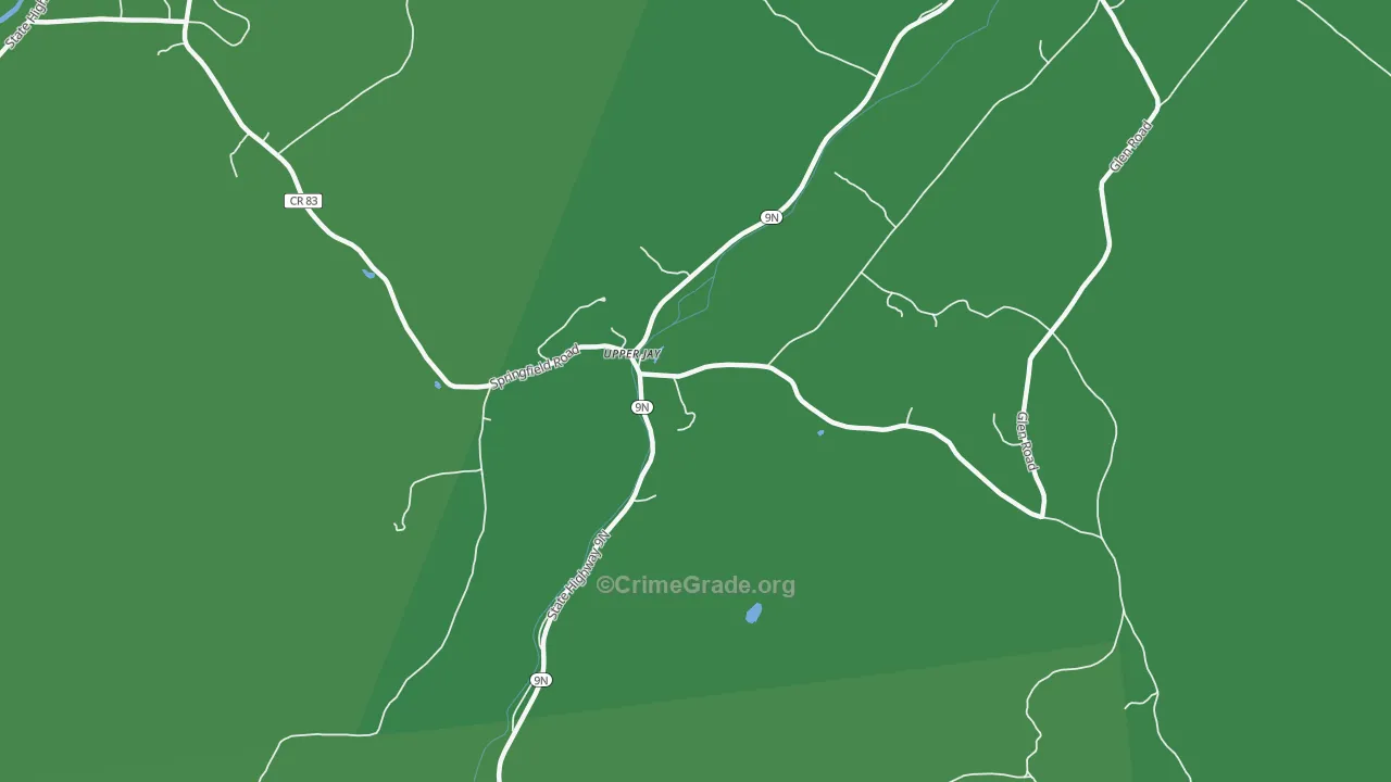 12987, NY Map of Vehicle Theft Rates