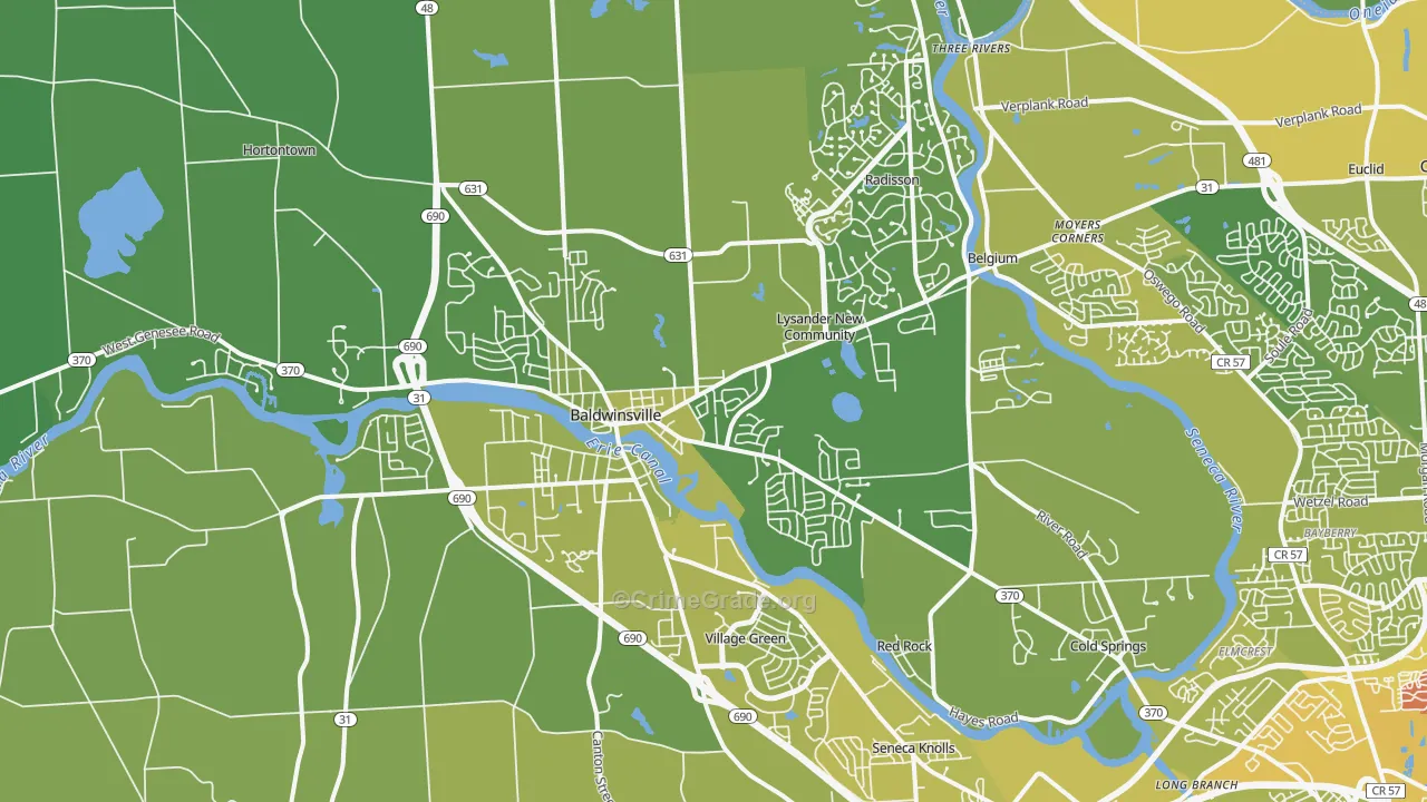 13027, NY Map of Vehicle Theft Rates