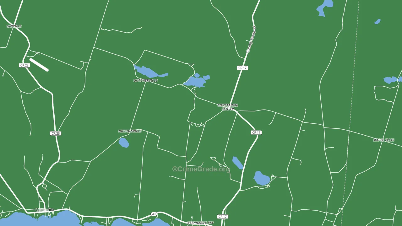 13028, NY Map of Vehicle Theft Rates