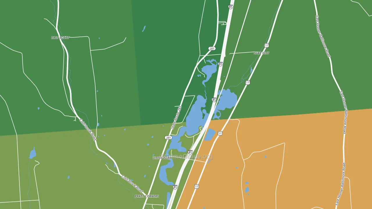 13087, NY Map of Vehicle Theft Rates