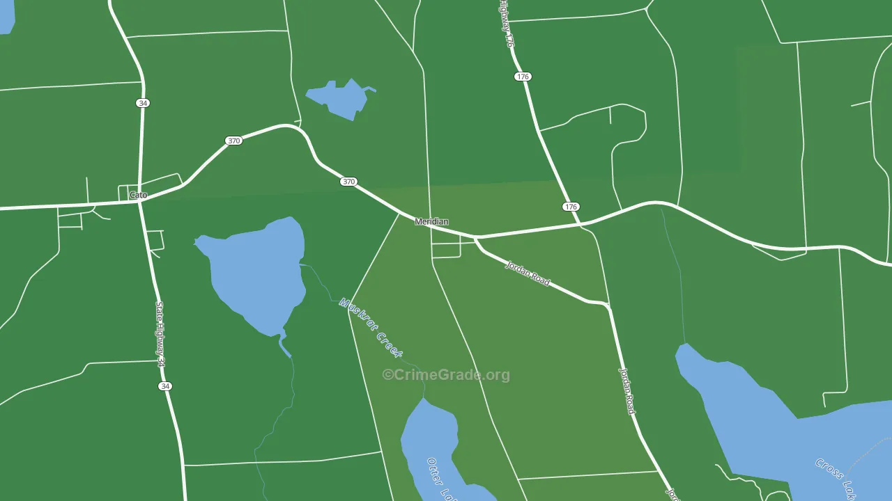 13113, NY Map of Vehicle Theft Rates