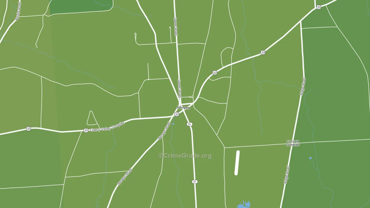 13138, NY Map of Vehicle Theft Rates