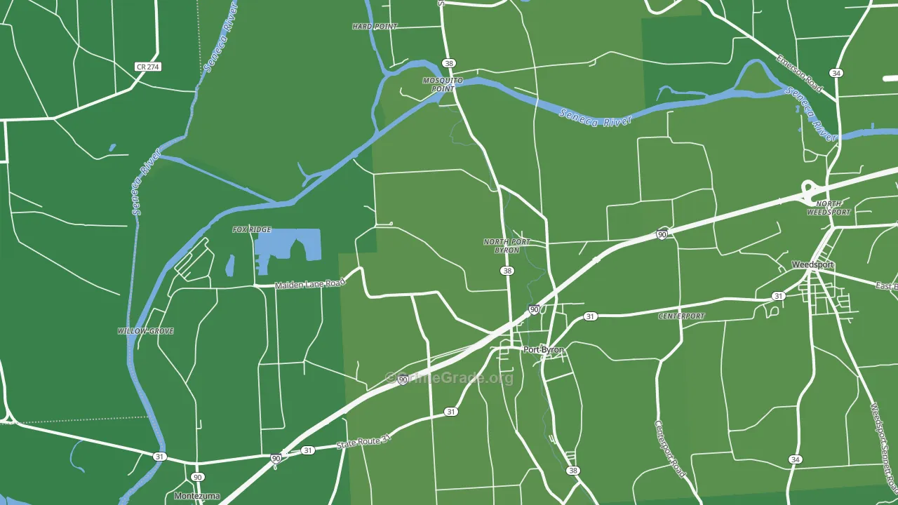 13140, NY Map of Vehicle Theft Rates