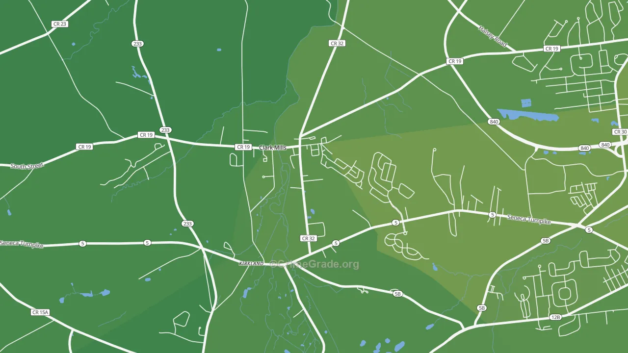 13321, NY Map of Vehicle Theft Rates