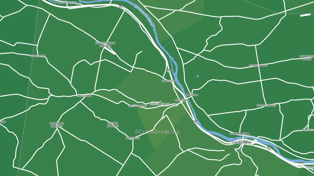 13339, NY Map of Vehicle Theft Rates