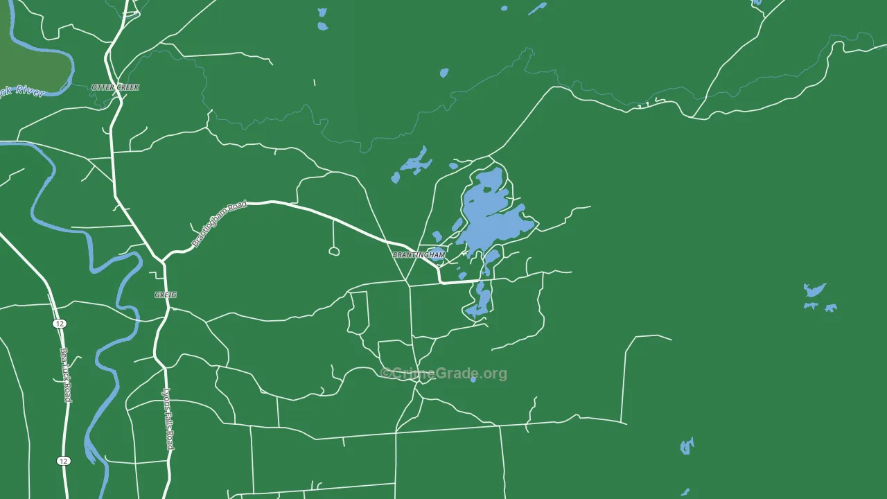 13345, NY Map of Vehicle Theft Rates