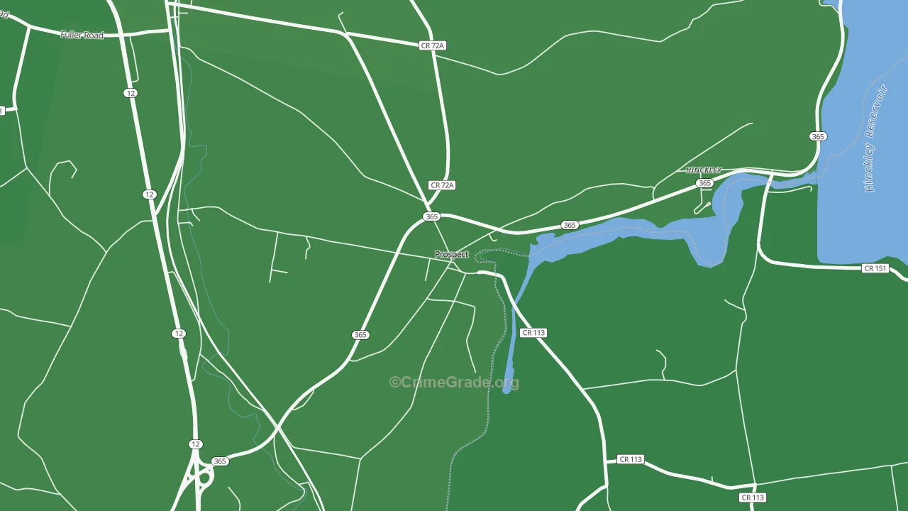 13435, NY Map of Vehicle Theft Rates