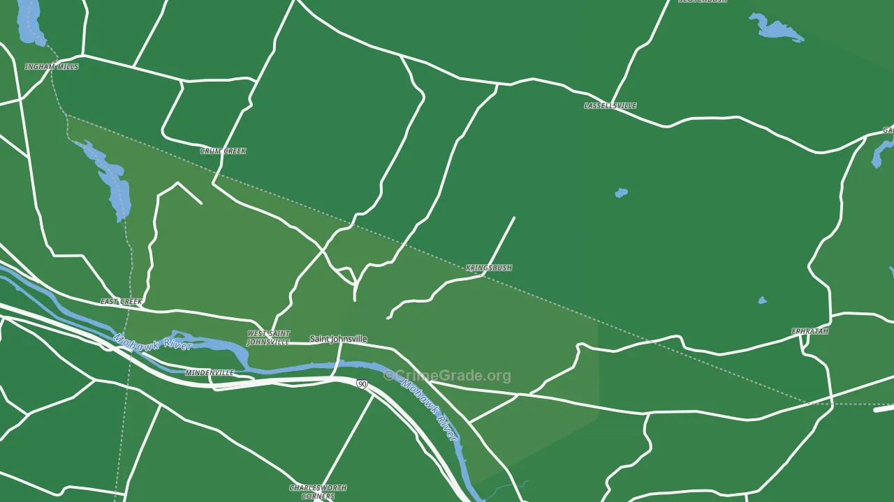 13452, NY Map of Vehicle Theft Rates