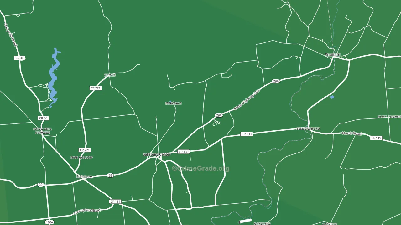 13454, NY Map of Vehicle Theft Rates