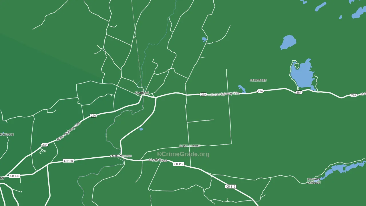 13470, NY Map of Vehicle Theft Rates