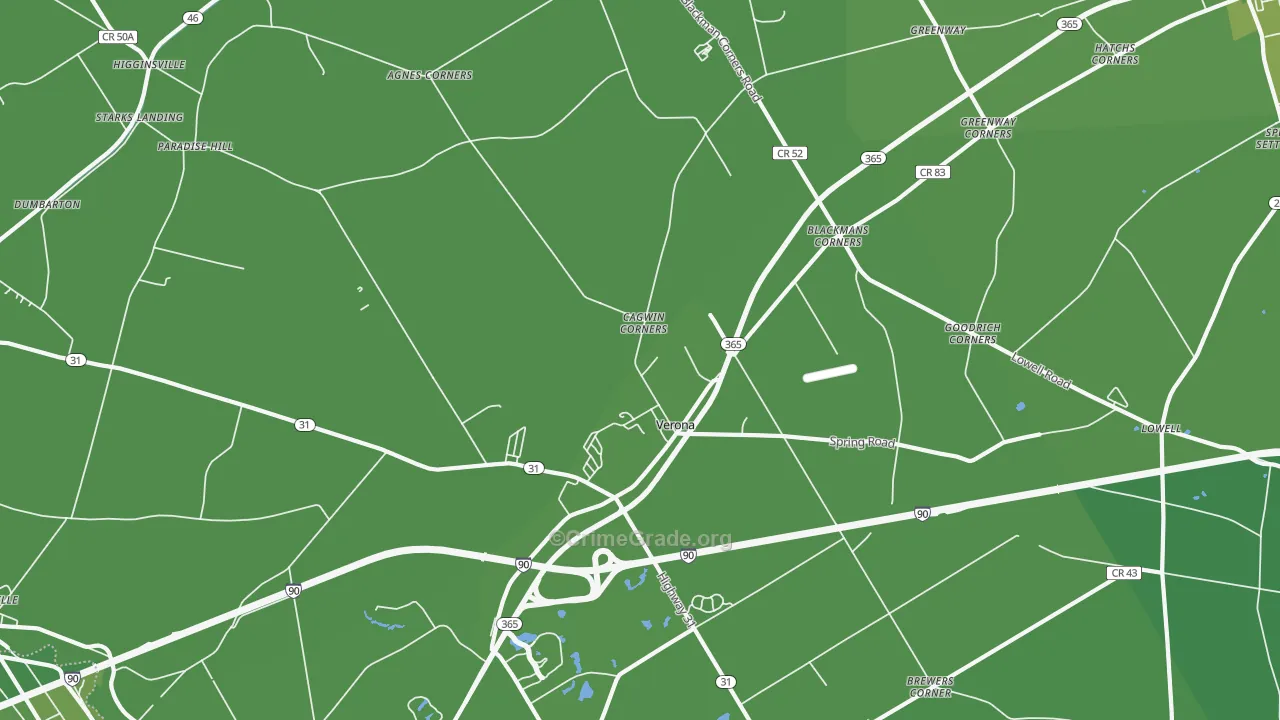 13478, NY Map of Vehicle Theft Rates