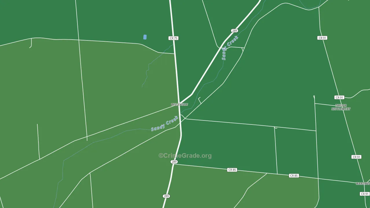13611, NY Map of Vehicle Theft Rates