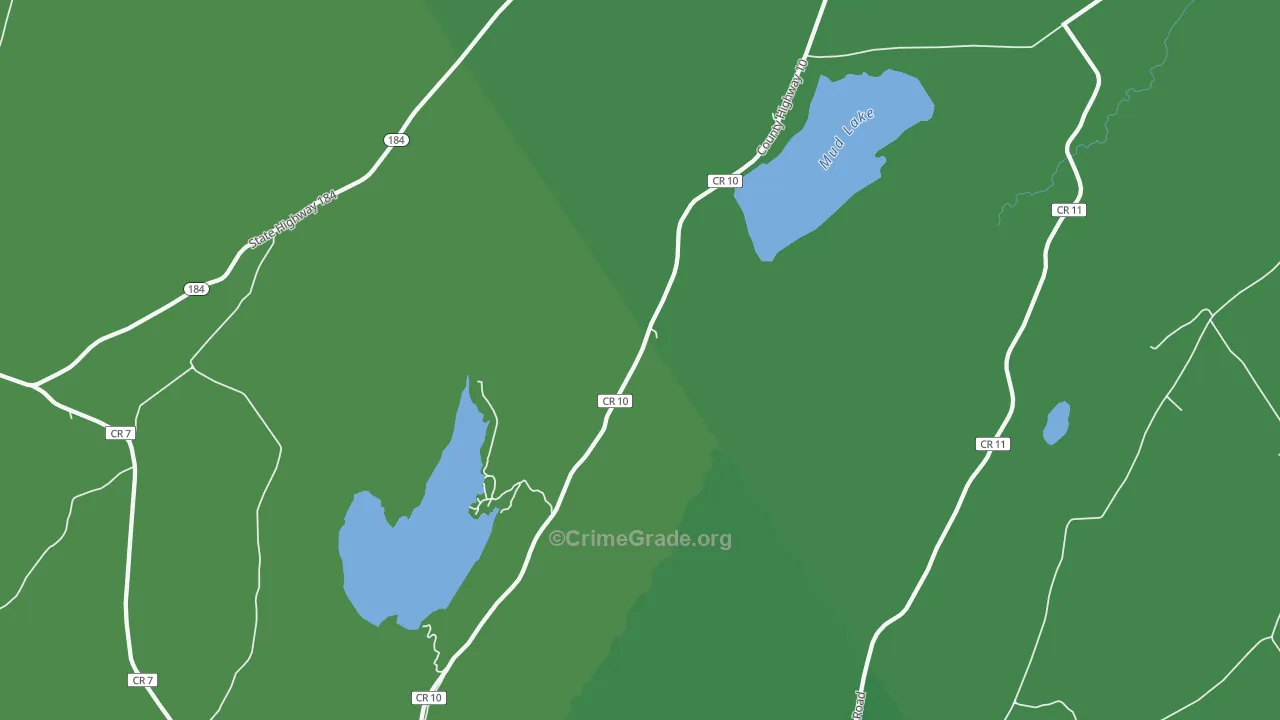 13633, NY Map of Vehicle Theft Rates