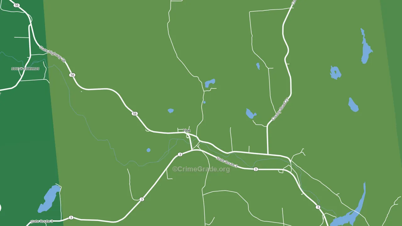 13639, NY Map of Vehicle Theft Rates