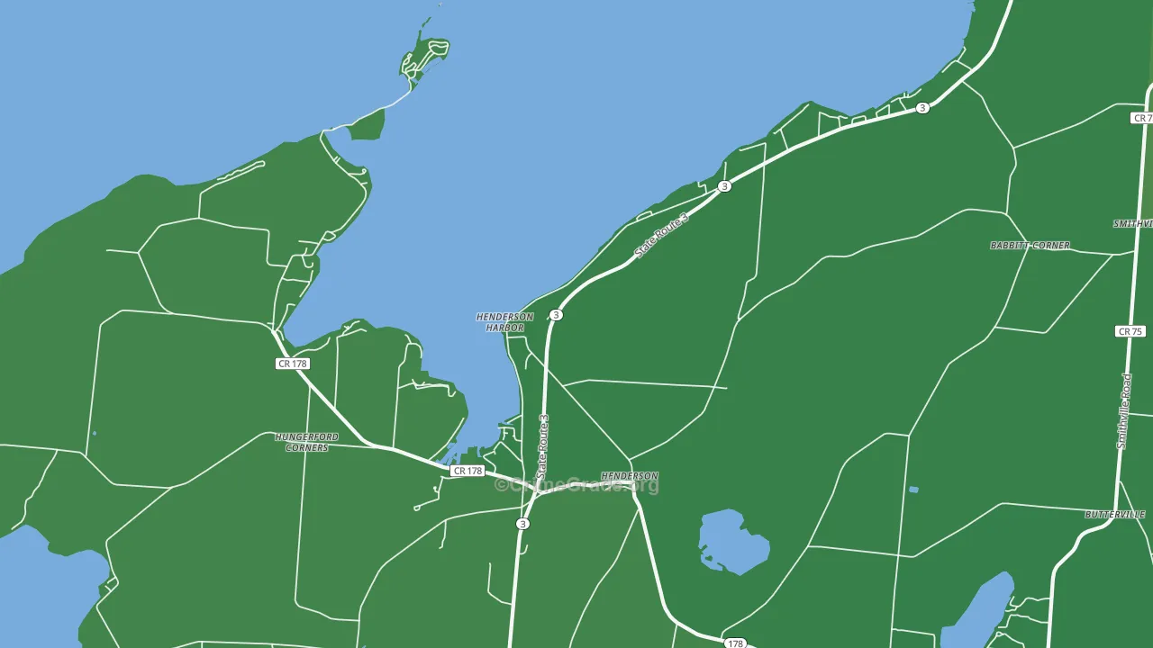 13651, NY Map of Vehicle Theft Rates