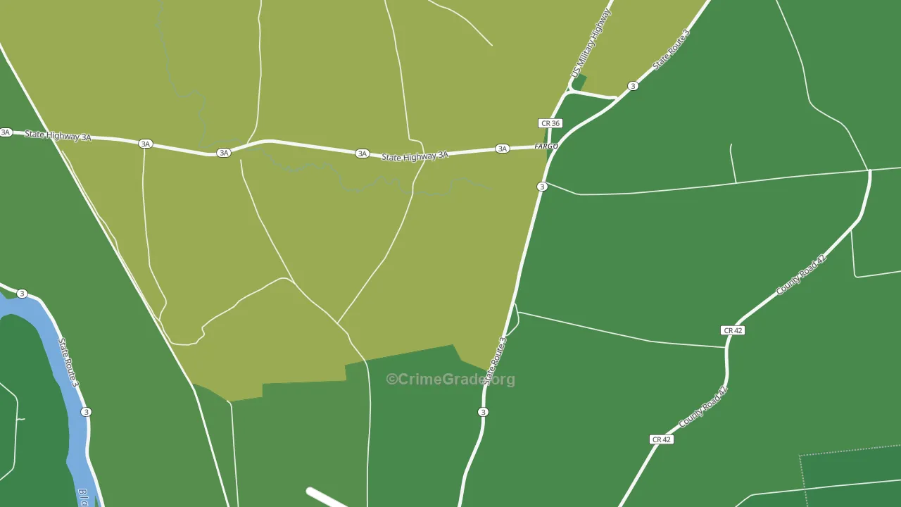 13653, NY Map of Vehicle Theft Rates