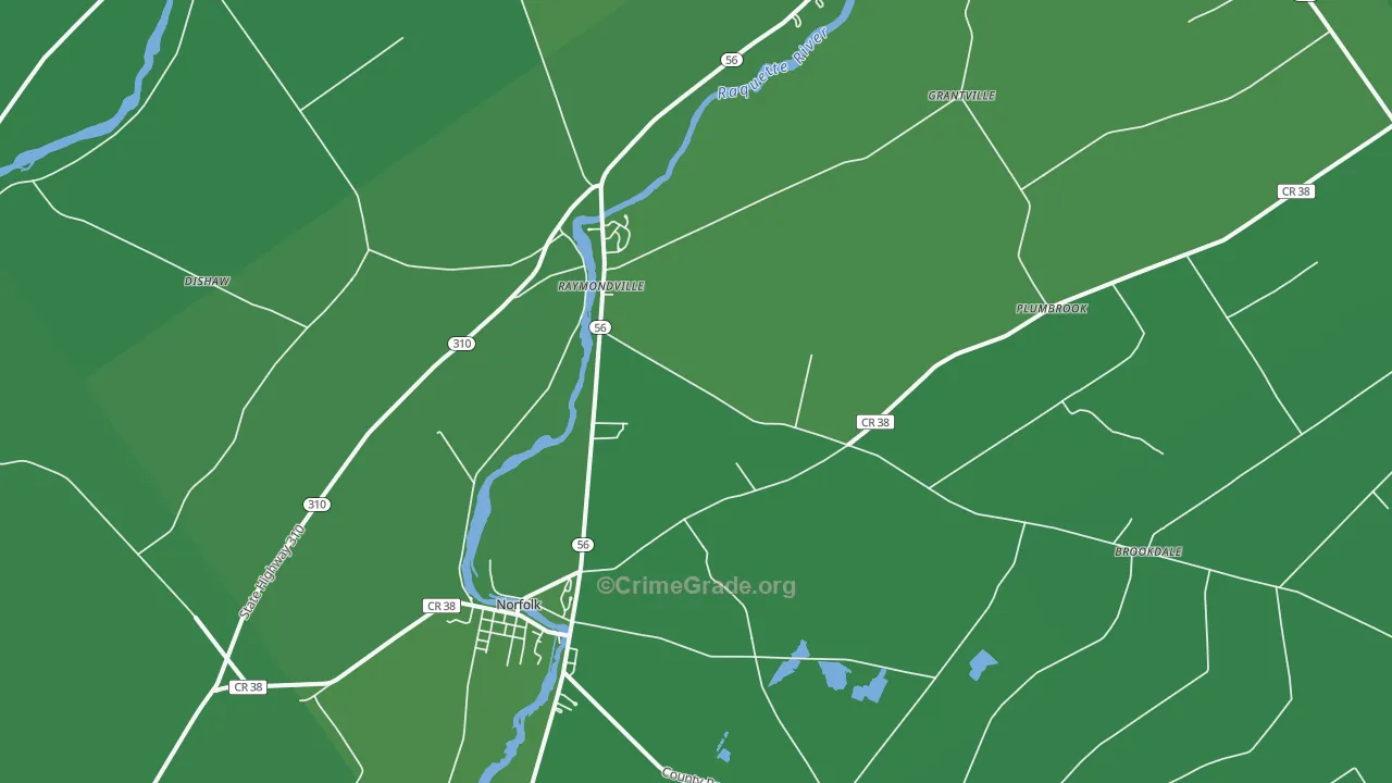 13667, NY Map of Vehicle Theft Rates