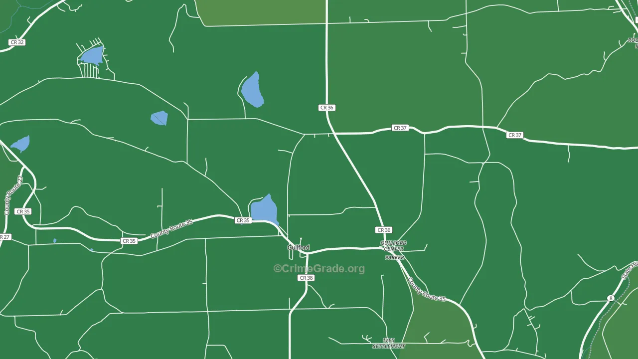 13780, NY Map of Vehicle Theft Rates