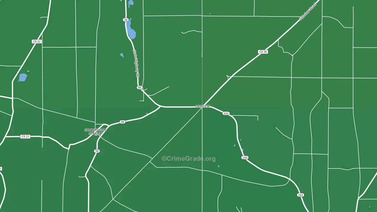 14060, NY Map of Vehicle Theft Rates