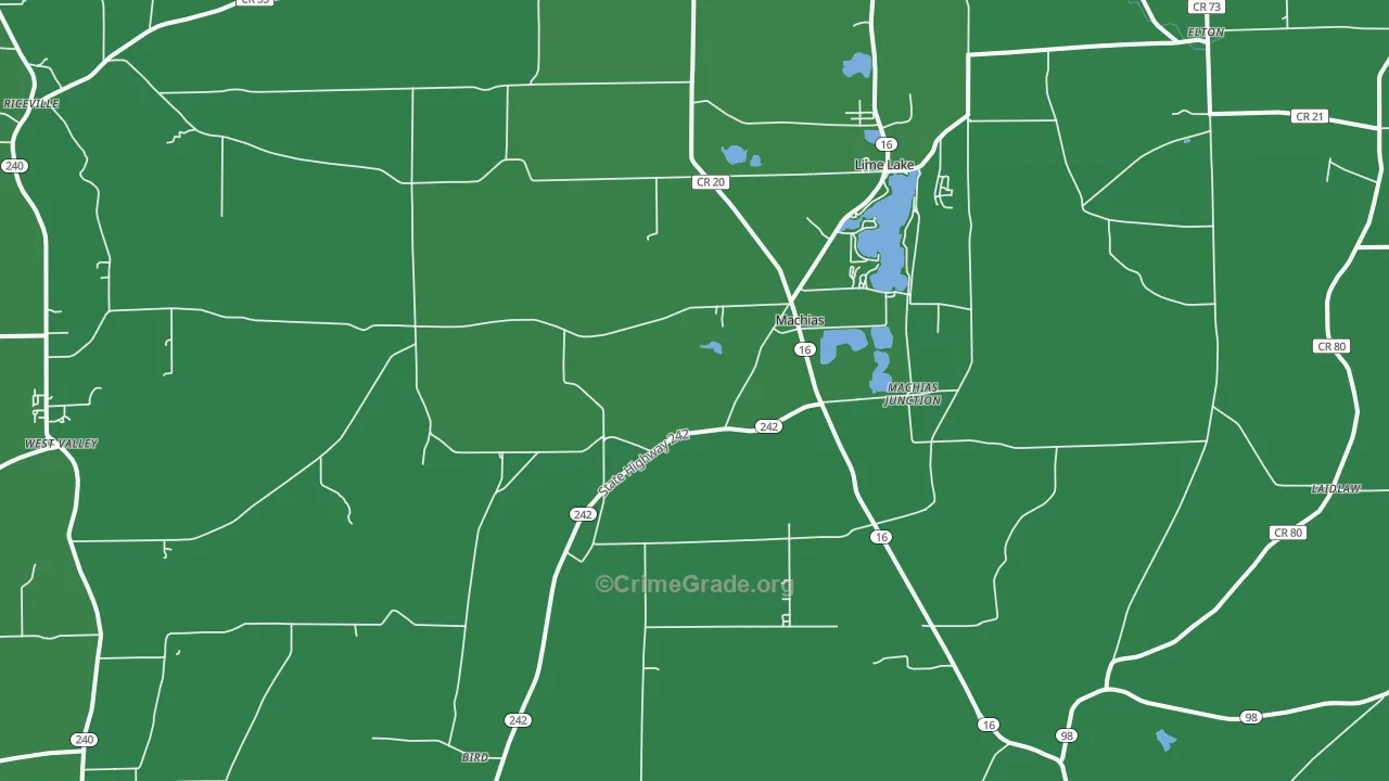 14101, NY Map of Vehicle Theft Rates
