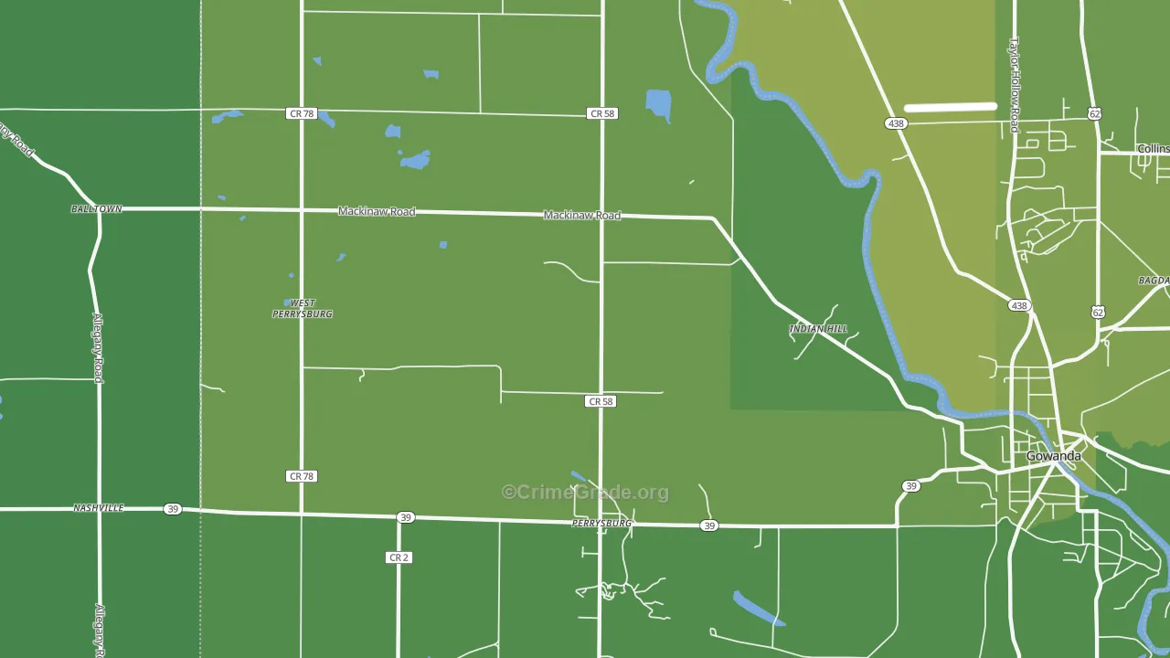 14129, NY Map of Vehicle Theft Rates