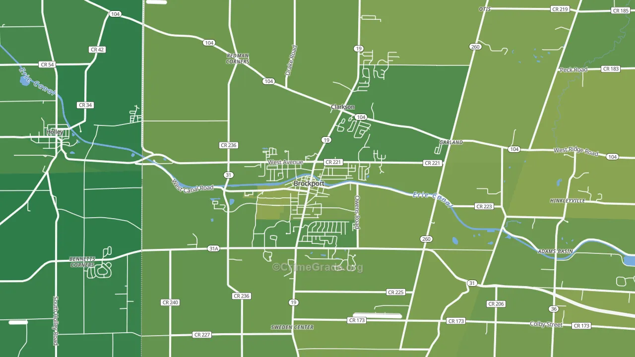14420, NY Map of Vehicle Theft Rates