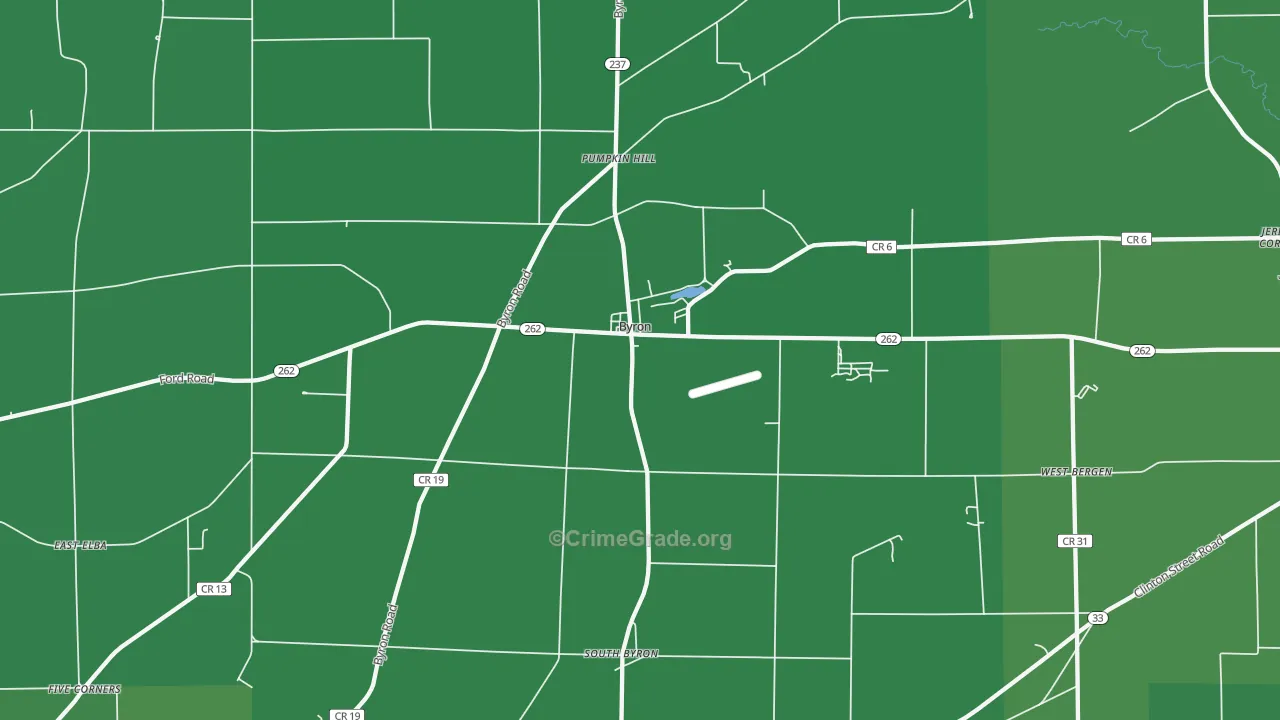 14422, NY Map of Vehicle Theft Rates
