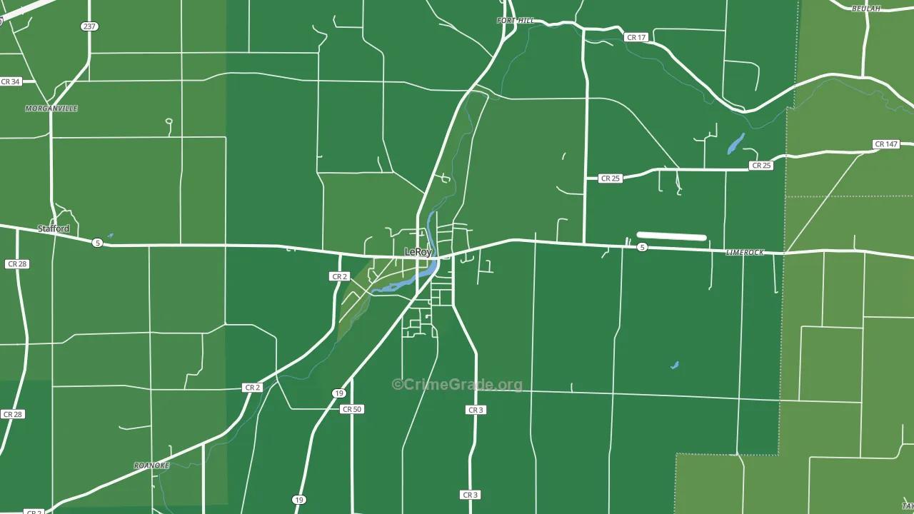 14482, NY Map of Vehicle Theft Rates
