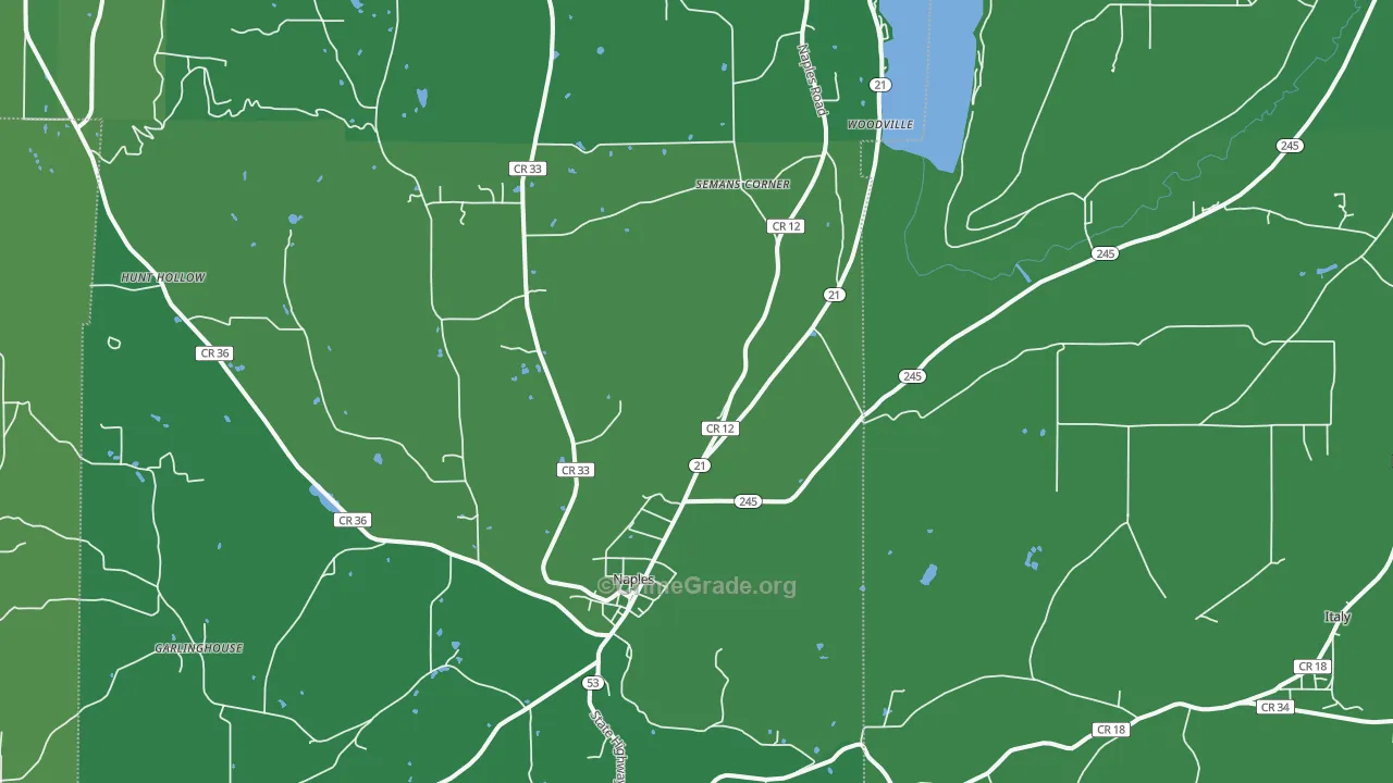 14512, NY Map of Vehicle Theft Rates