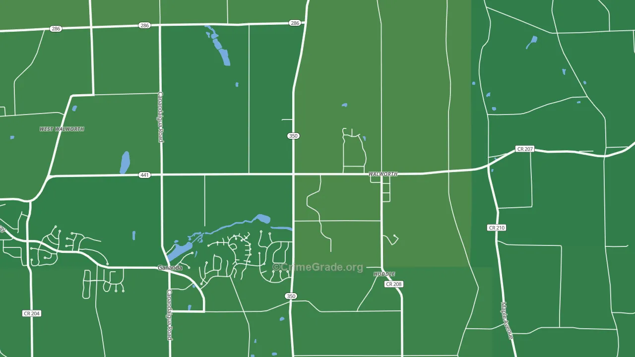 14568, NY Map of Vehicle Theft Rates