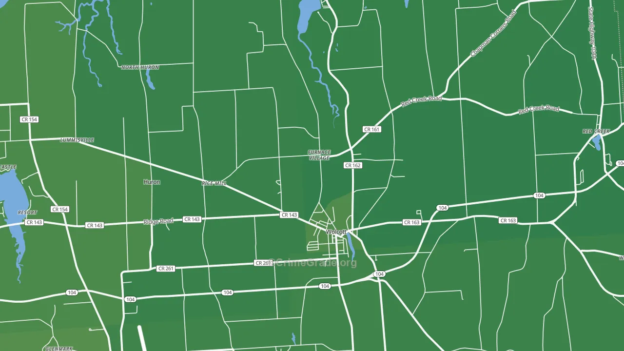 14590, NY Map of Vehicle Theft Rates