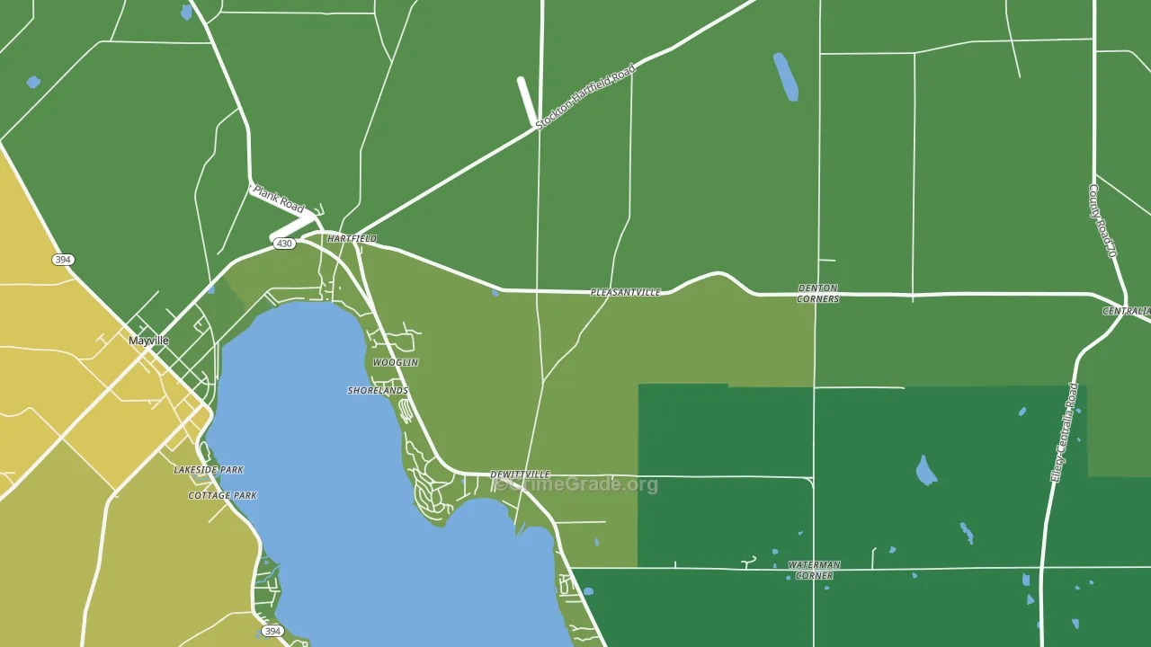 14728, NY Map of Vehicle Theft Rates