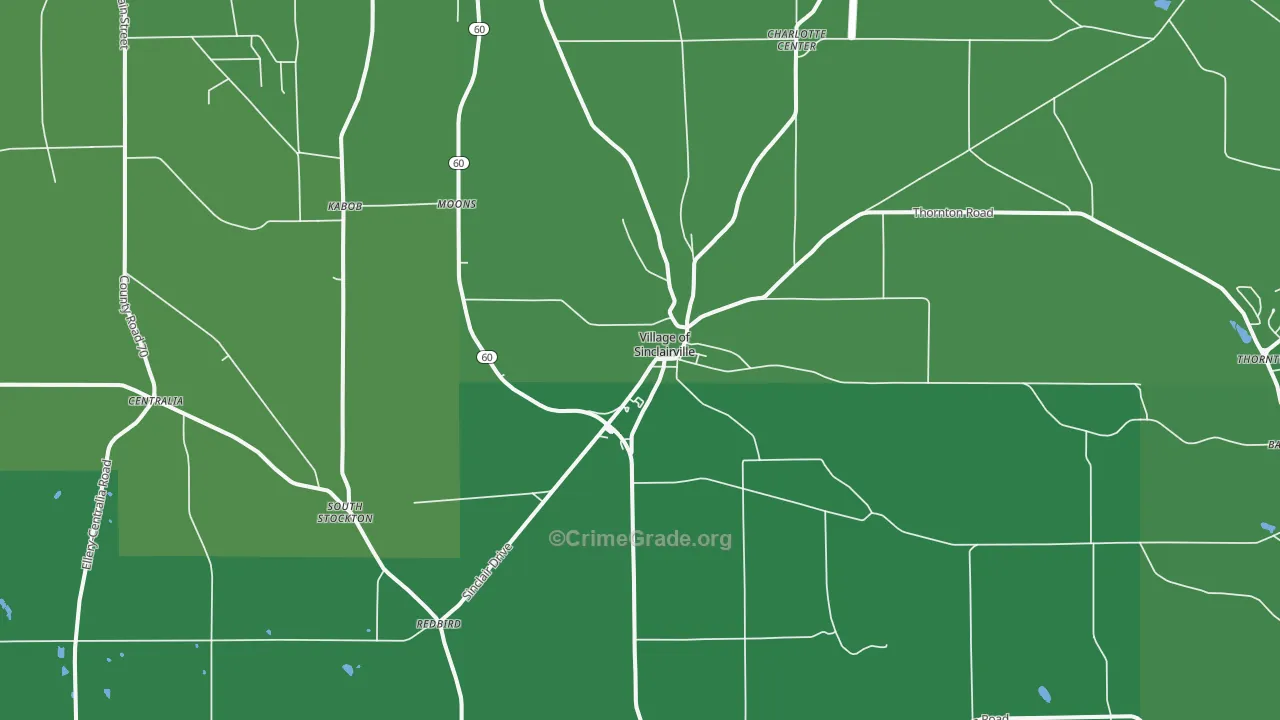 14782, NY Map of Vehicle Theft Rates
