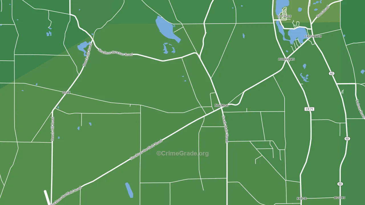 14784, NY Map of Vehicle Theft Rates