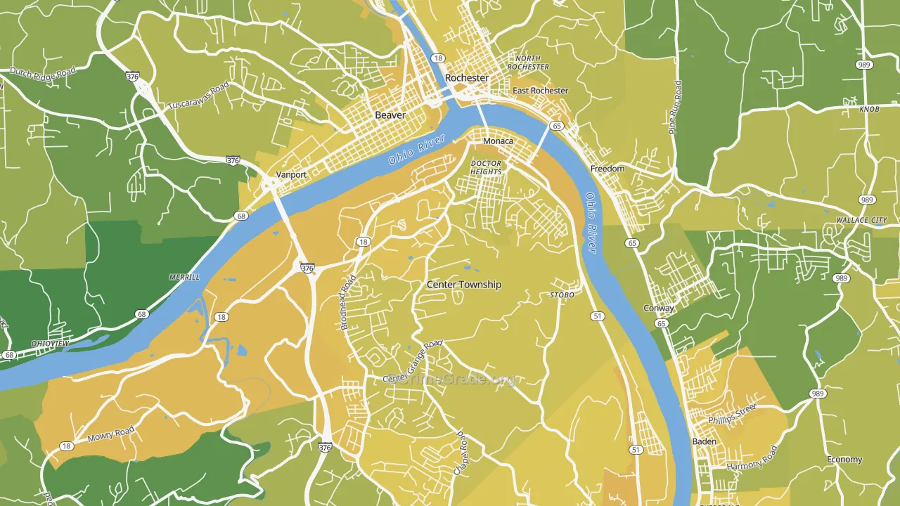 15061, PA Map of Vehicle Theft Rates