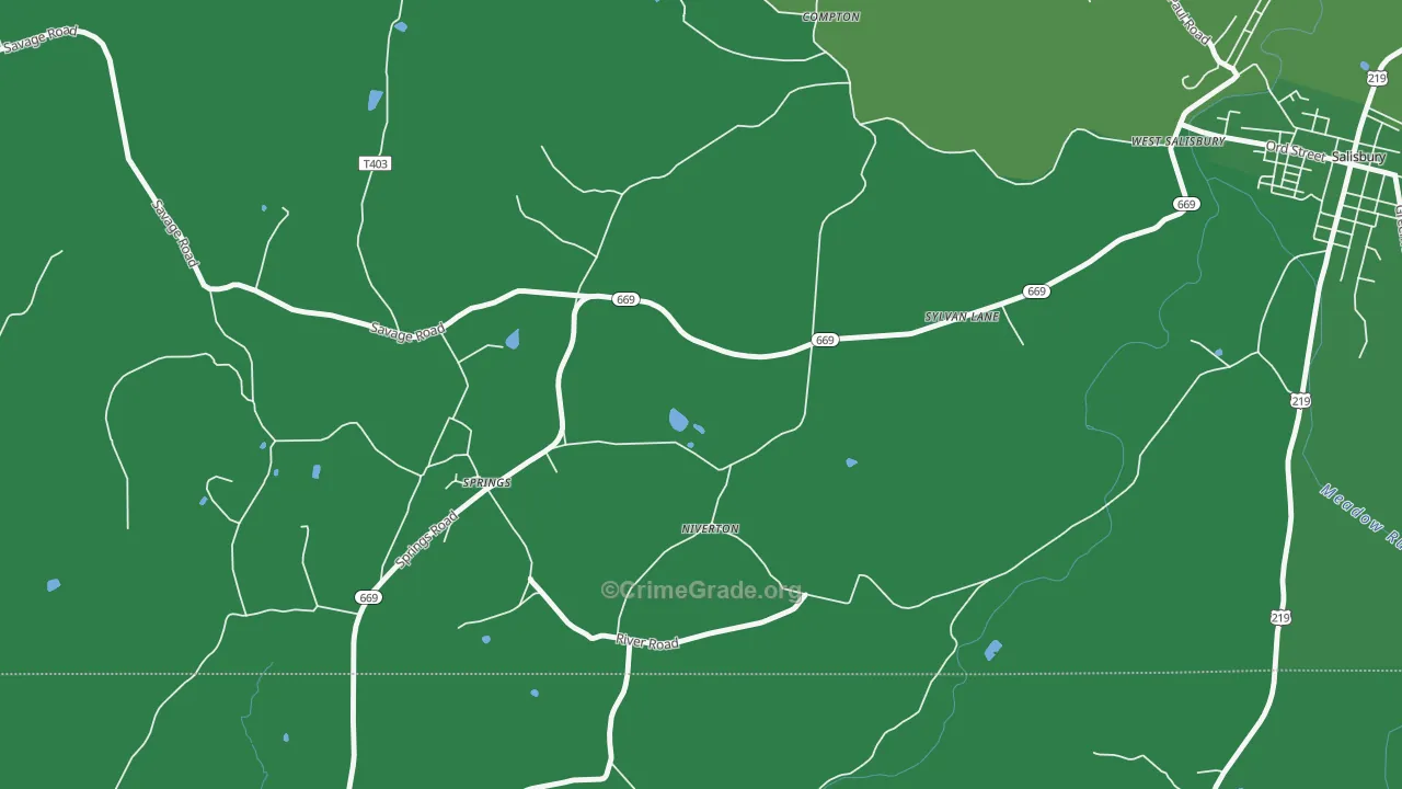 15562, PA Map of Vehicle Theft Rates