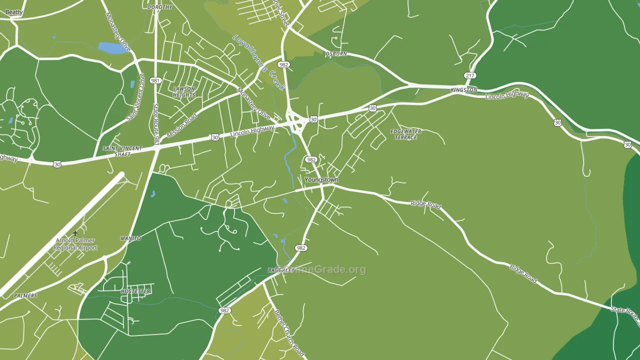15696, PA Map of Vehicle Theft Rates