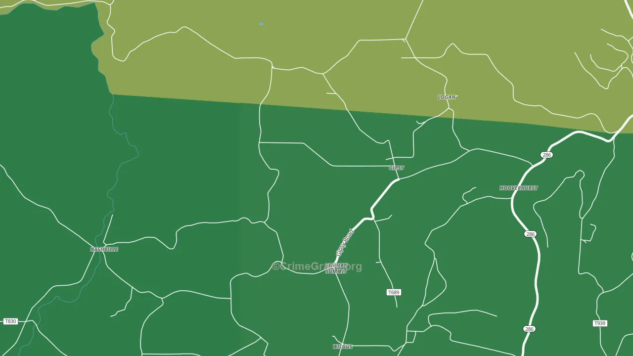 15741, PA Map of Vehicle Theft Rates