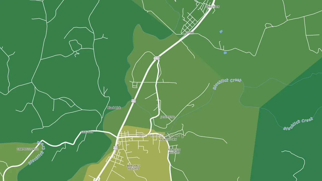 15750, PA Map of Vehicle Theft Rates