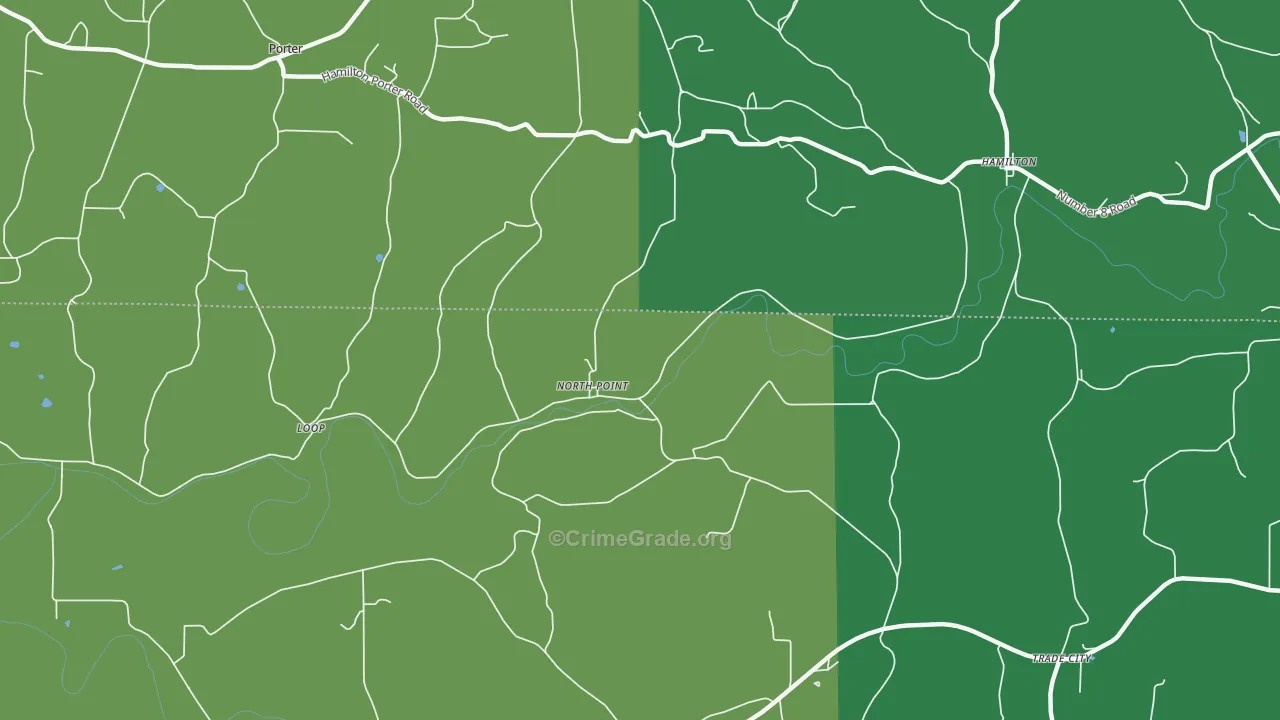 15763, PA Map of Vehicle Theft Rates