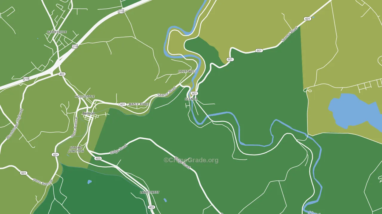 15953, PA Map of Vehicle Theft Rates