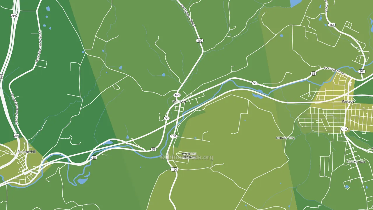 15962, PA Map of Vehicle Theft Rates