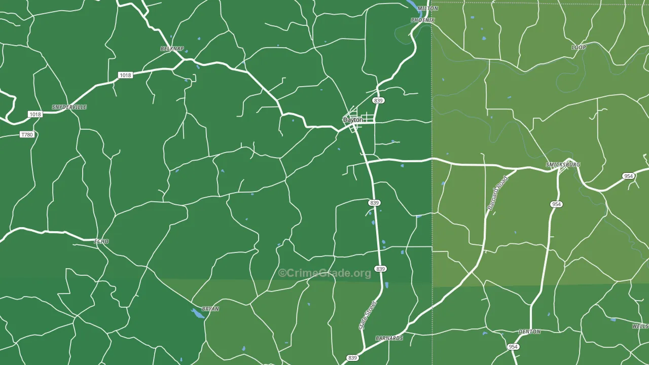 16222, PA Map of Vehicle Theft Rates