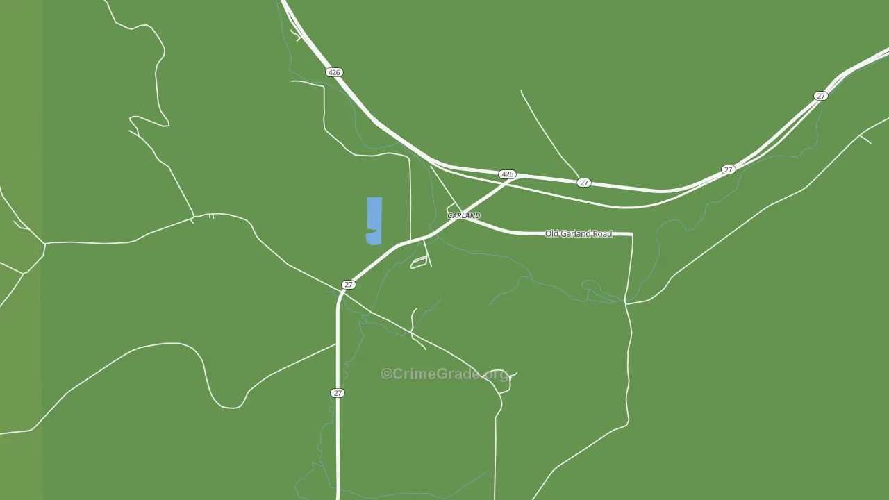 16416, PA Map of Vehicle Theft Rates