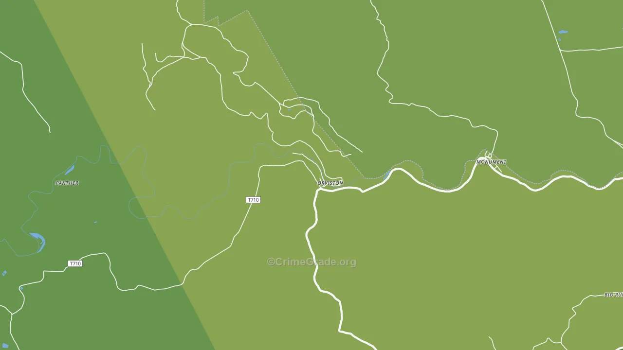 16864, PA Map of Vehicle Theft Rates