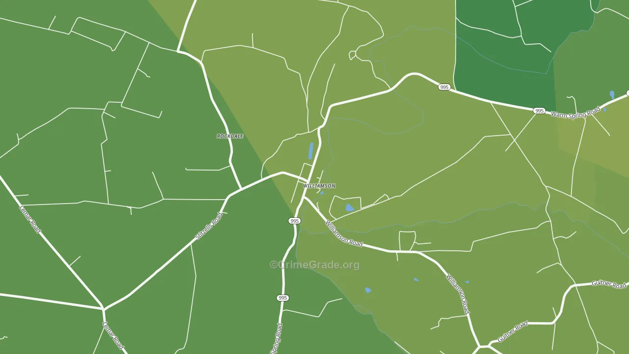 17270, PA Map of Vehicle Theft Rates